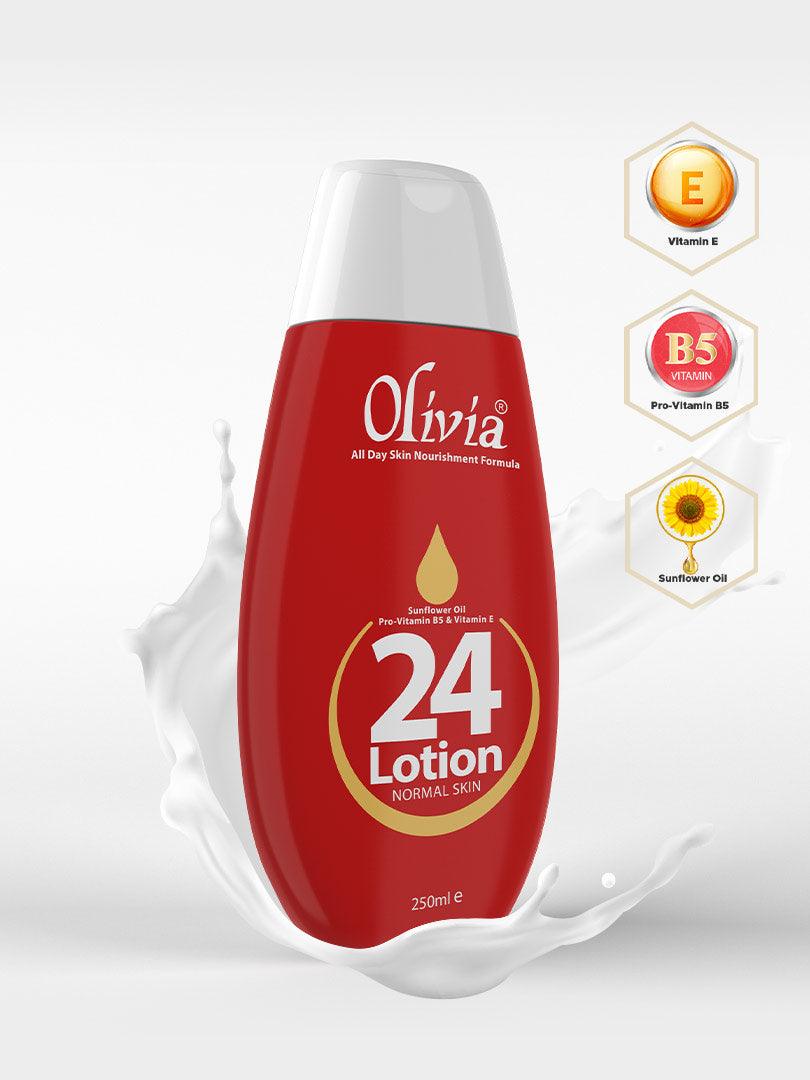 Olivia Lotion 24 Normal Skin Side View