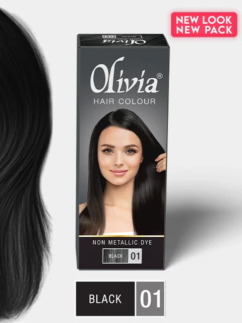 Olivia Hair Colour (Black 01)