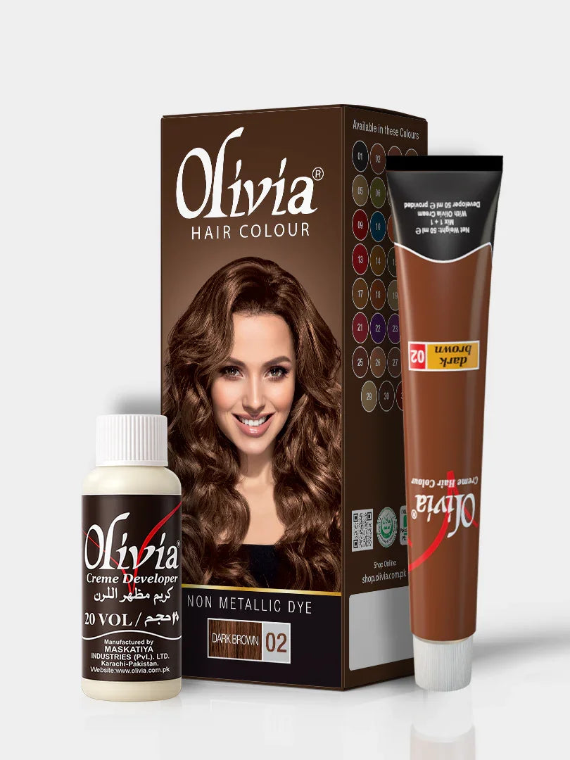 Olivia Hair Colour (Dark Brown 02)