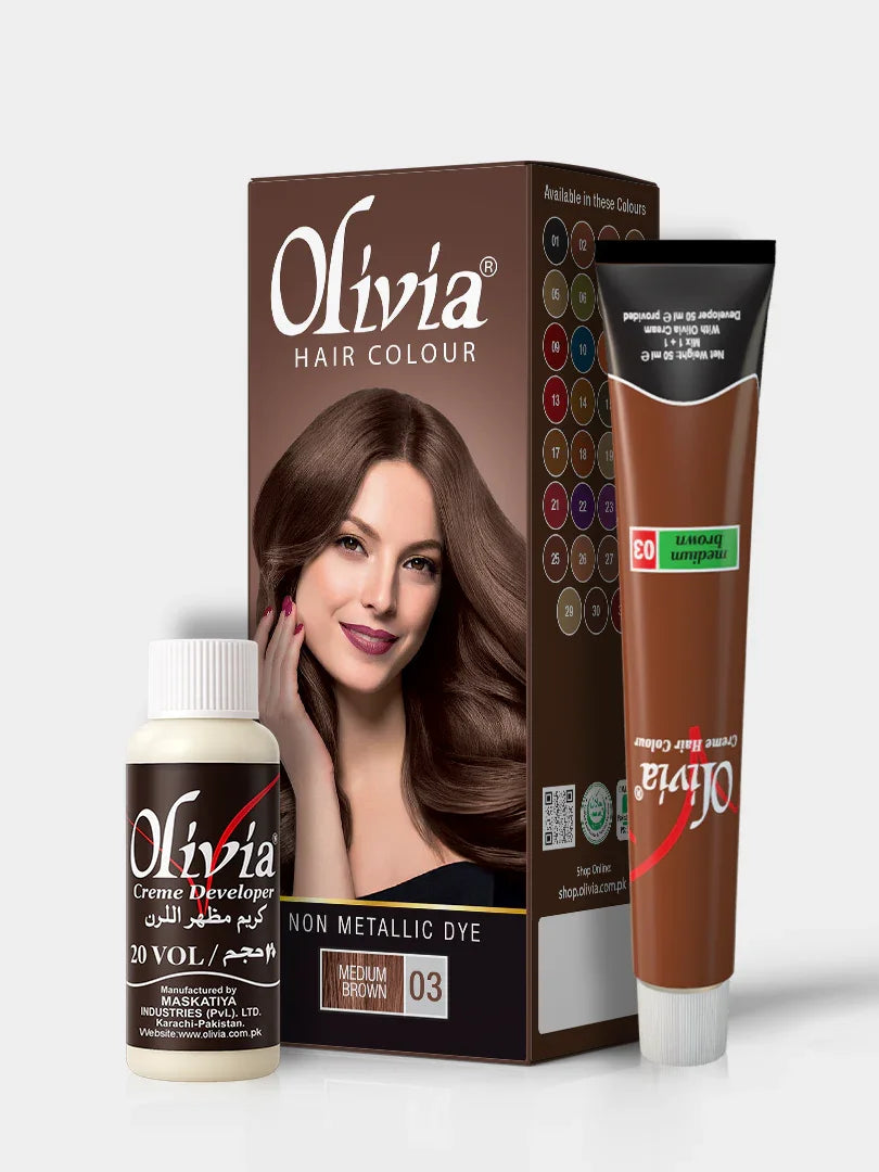 Olivia Hair Colour (Medium Brown 03)