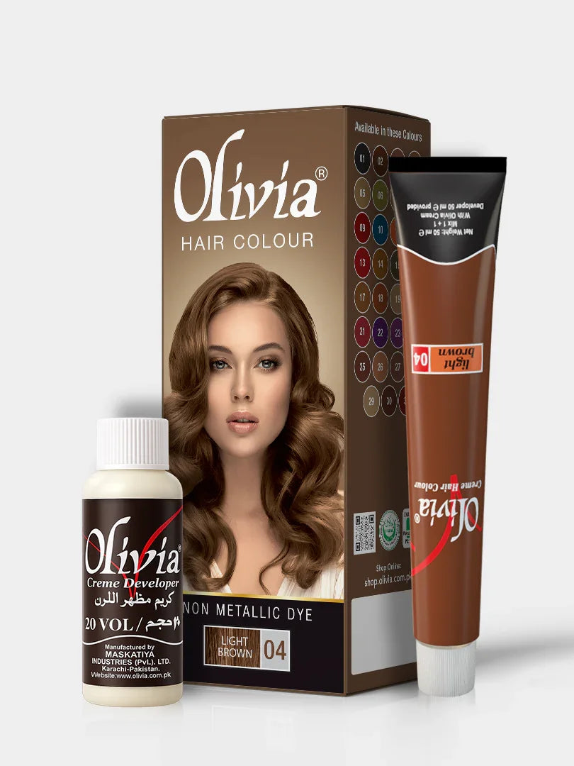 Olivia Hair Colour (Light Brown 04)