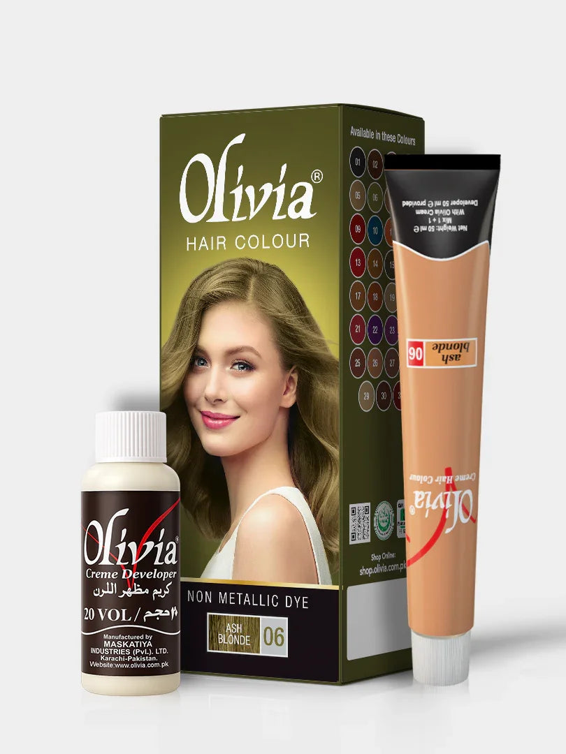 Olivia Hair Colour (Ash Blonde 06)