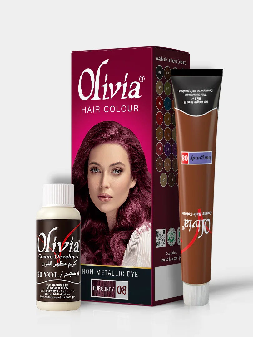 Olivia Hair Colour (Burgundy 08)