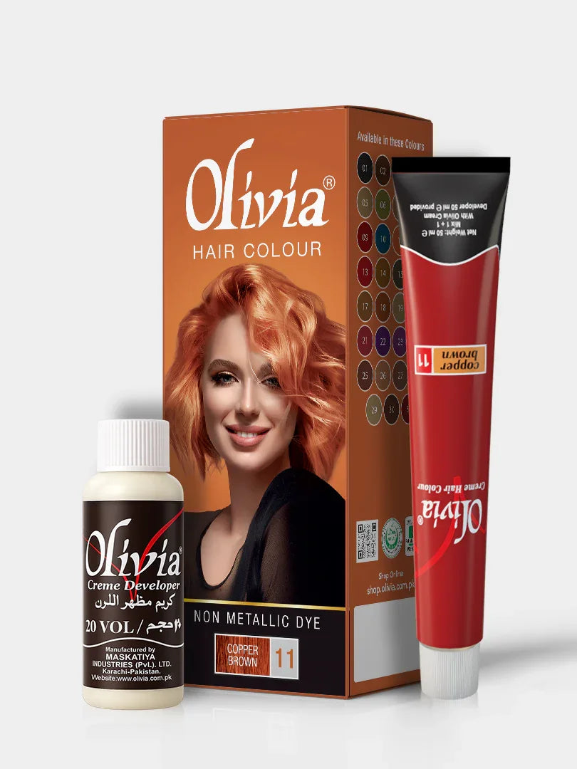 Olivia Hair Colour (Copper Brown 11)