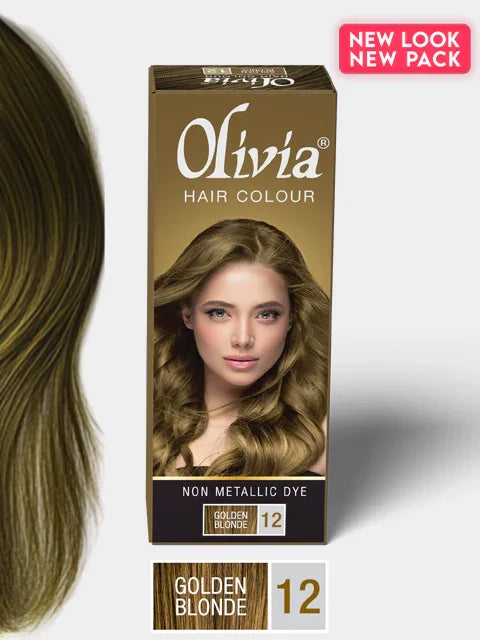 Olivia Hair Colour (Golden Blonde 12)