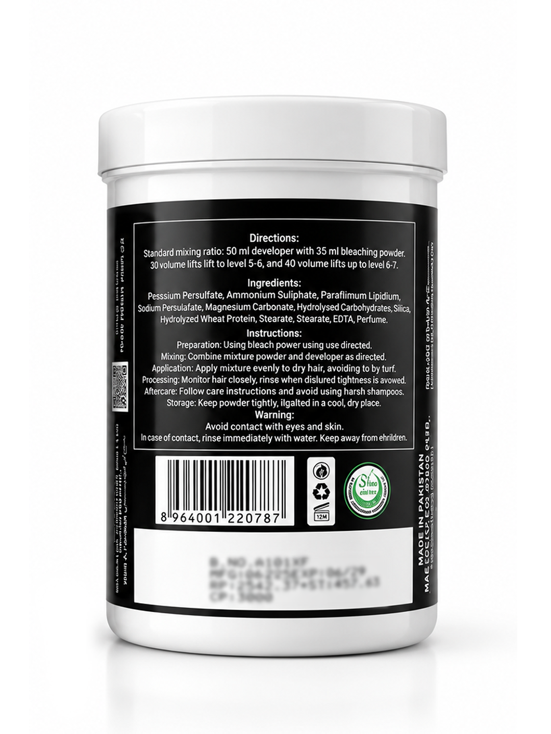 Olivia Cutdown Hair Bleaching Powder for Beauty Salon
