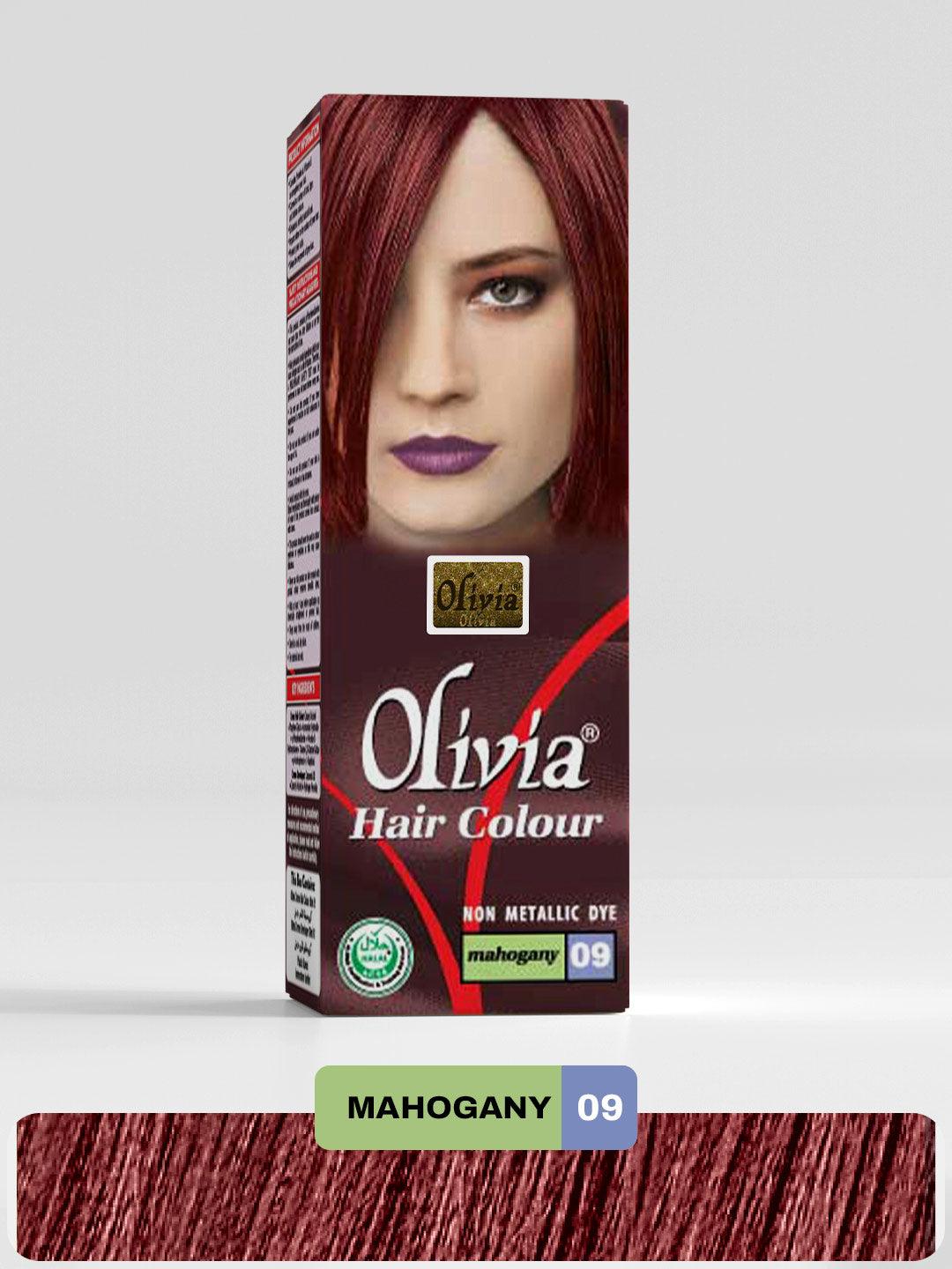 Olivia Hair Colour Mahogany 09 Front View