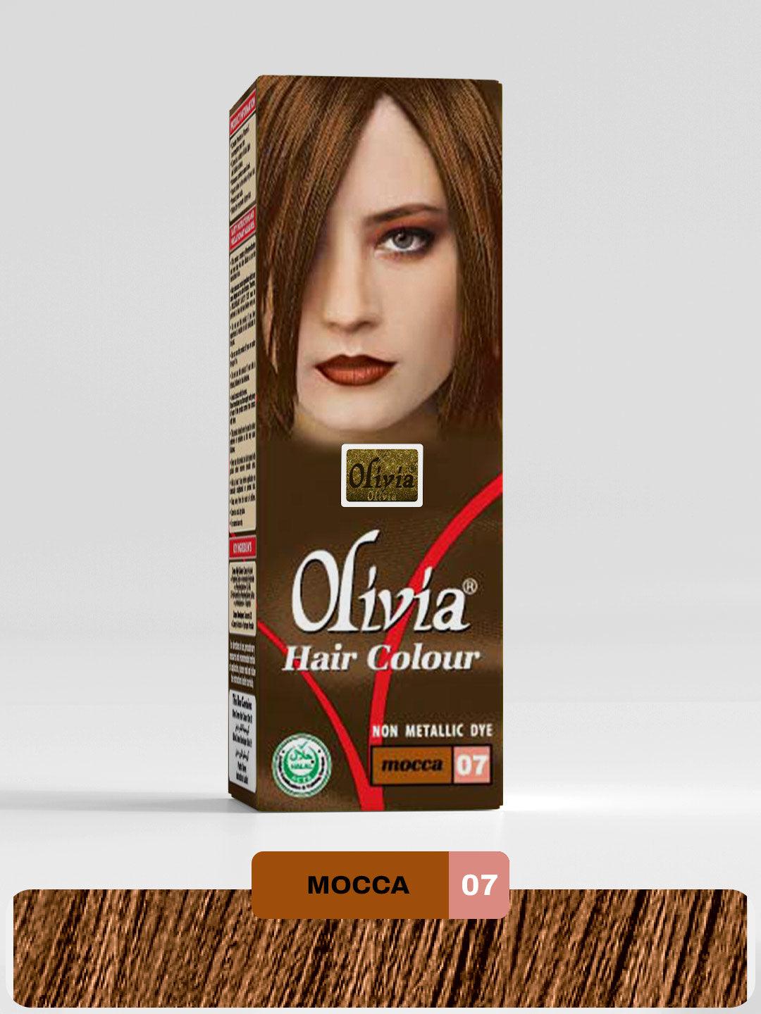 Olivia Hair Colour Mocca 07 Front View