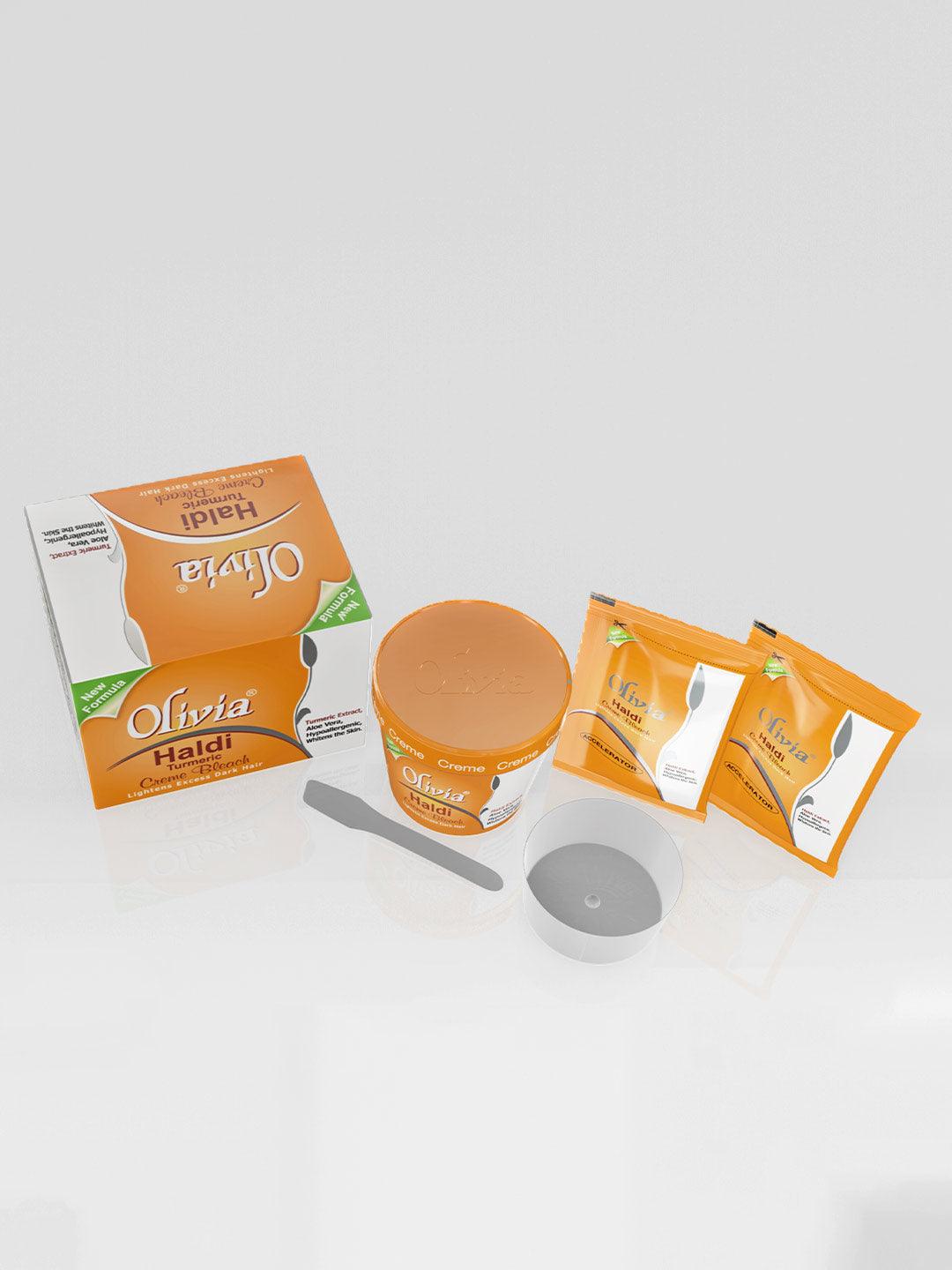 Olivia Haldi Creme Bleach Kit Items 2
