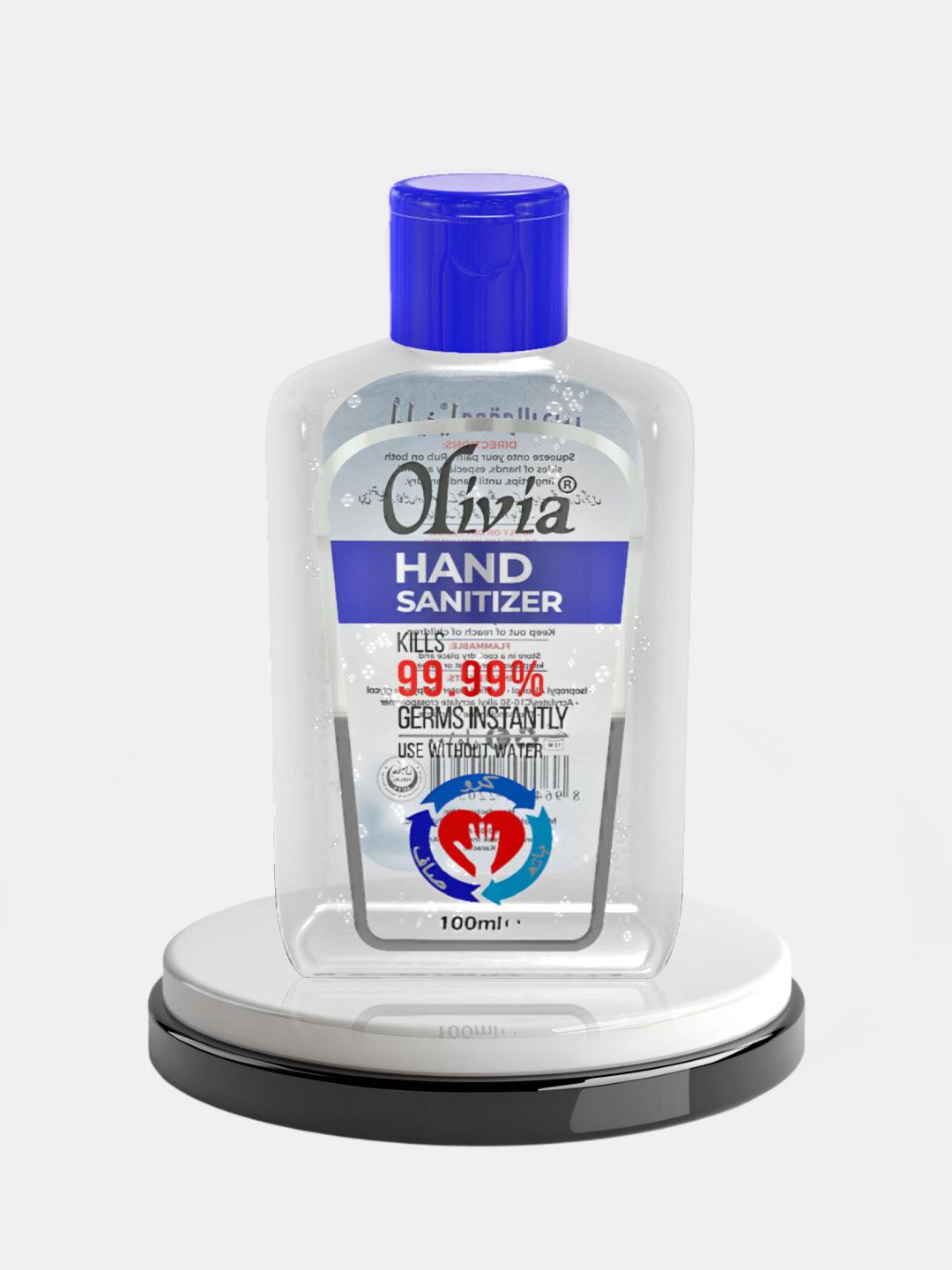 Olivia Hand Sanitizer 100ML Front View