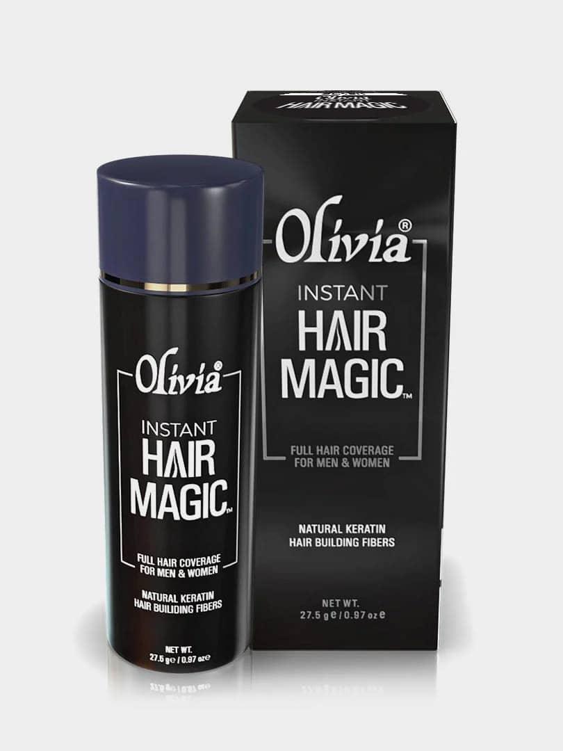 Olivia Instant Hair Magic Black Packaging