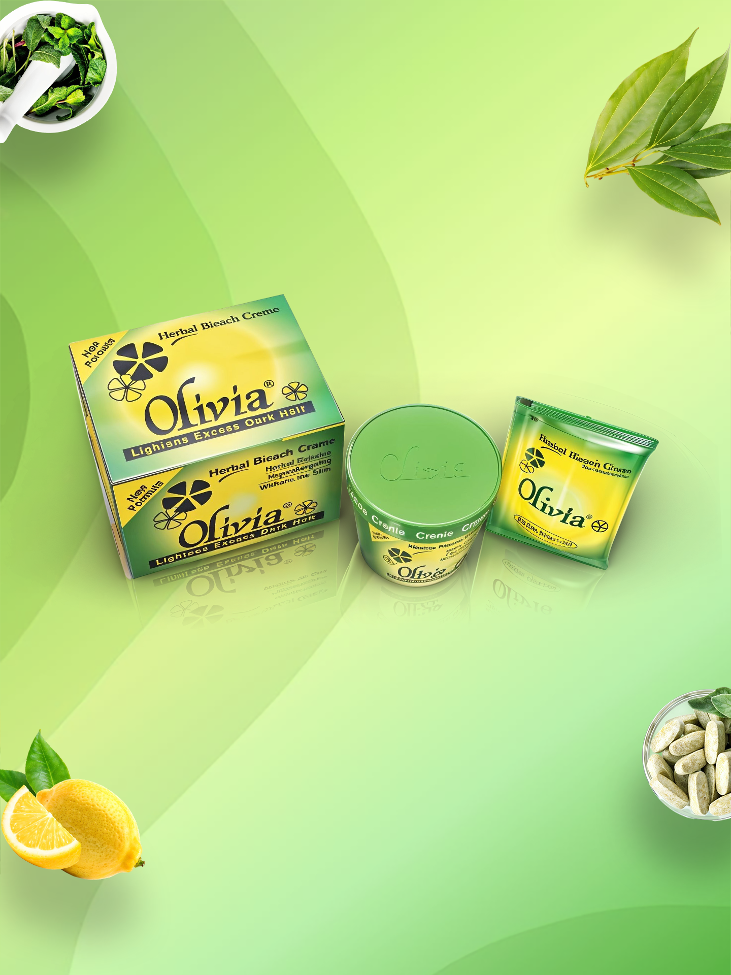 Olivia Herbal Bleach Creme